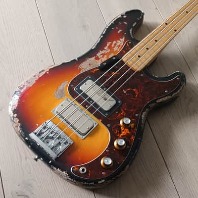 BaCH OX BIRD Pino Palldino Thunder Bass 2000s -Relic Sunburst image 1