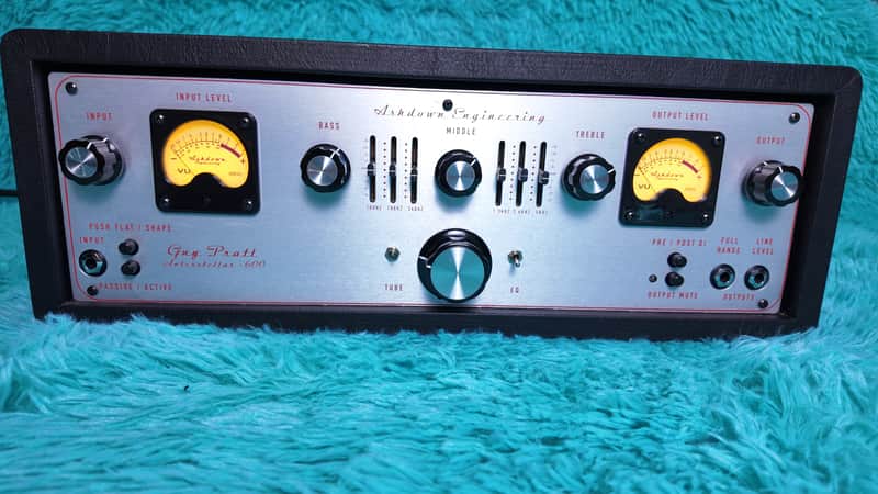 Ashdown Interstellar 600 Bass Amp Head w/ Rackmount + FS-4 Footswitch