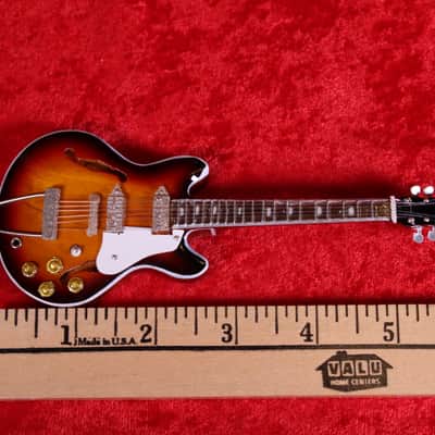 Axe Heaven 60"s Epiphone Casino - 6" Holiday Ornament image 6