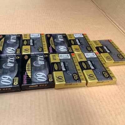 9 x Maxell XL2 XL II high bias 60 90 cassettes new sealed image 4