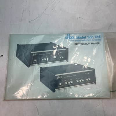 DBX Model 122 Stereo Noise Reduction System w/OG Manual+Box TESTED FOR PARTS image 7