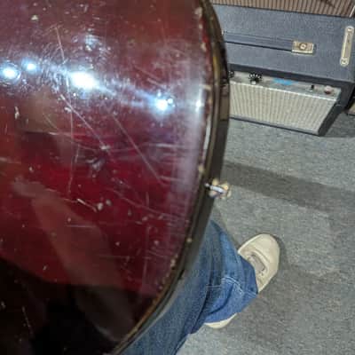 Framus Hollywood BL-10 1968 - Cherry Red image 8