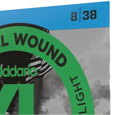 D'Addario XL Nickel Electric Guitar Strings Set 08-38 Extra Super Light EXL130 image 3