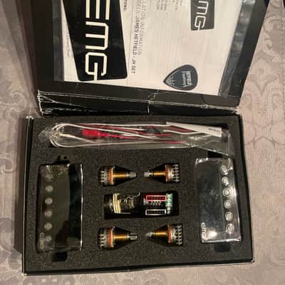 James Hetfield Signature Humbucker JH/HET Set 2010s - Black Chrome image 3
