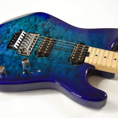 Charvel Pro-Mod San Dimas Style 1 HH FR M QM - Chlorine Burst image 4