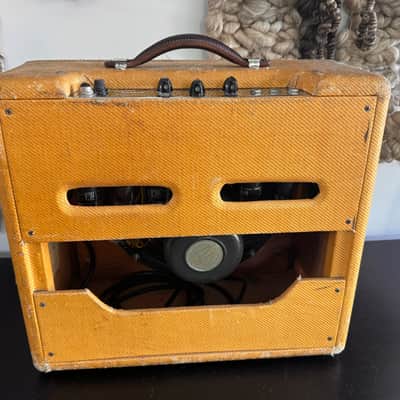 Fender Deluxe 5A3 TV Front 10-Watt 1x12" Guitar Combo 1951 - Tweed image 4