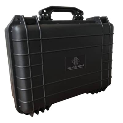 Immagine Sontronics Sigma 2 Phantom-Powered Ribbon Microphone w/Shockmount & ABS Flight Case - 4