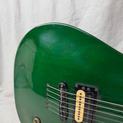 Carvin CT3 ct-3 California Carved Top Guitar with Case 2000s - Green / Maple fingerboard image 4