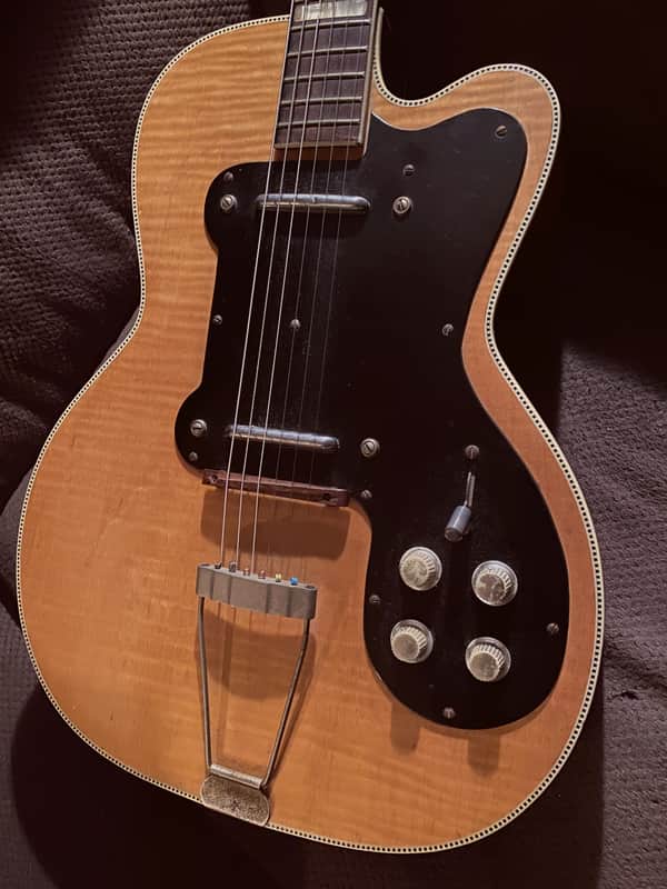 1950's Kay Twin Twin Hollowbody Electric Guitar Vintage Jimmy Reed image 1