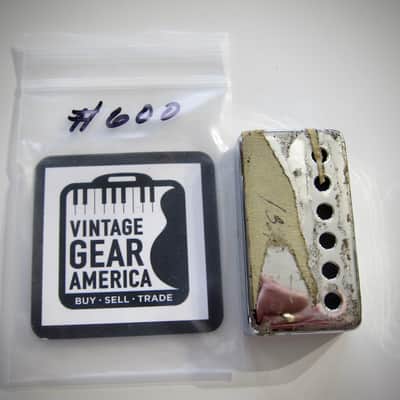 Gibson Humbucking Pickup Cover NOS Authentic Vintage Part Circa 1966-1972 Chrome image 5