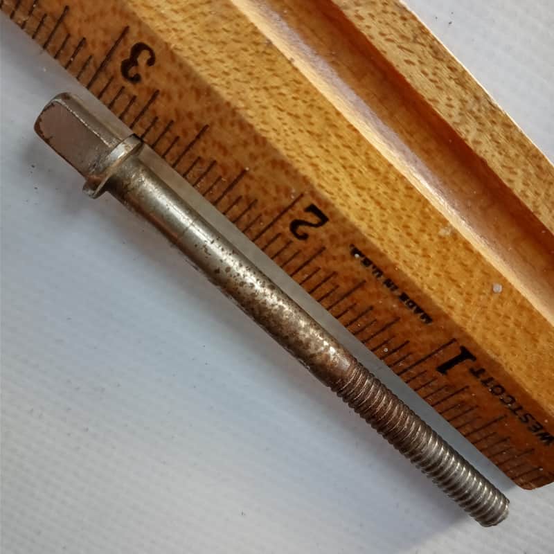 Ludwig & Ludwig 1+Tension T-Rod 2 5/8" Snare Drum/Tom Nickel Plating Vintage 40s image 1