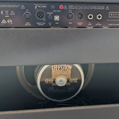 REVV Dynamis D25 25-Watt 1x12" Guitar Combo 2023 - Present - Black image 3