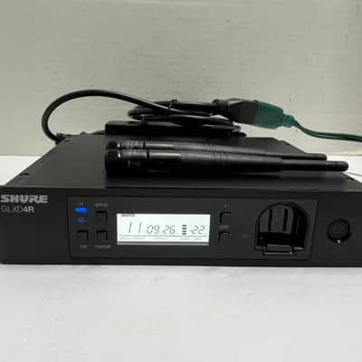 Shure GLXD4R Z2 GLXD14R Wireless Rackmountable Rack Ear Mount Receiver with Power Supply for GLXD GLXD1 GLX-D GLXD4=-Z2 Vocal Mic Guitar Instrument Advanced Digital Wireless Systems Band 2400-2483.5MHz for GLXD24R GLXD14 SM58 B58 Beta 58 B87A image 7