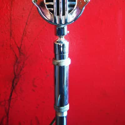 Vintage 1960's Astatic 10DA dynamic microphone Hi Z modified harp mic w F-11 adapter image 3