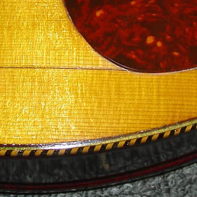 Vintage Weymann & Son Mandolute Curved-Back Mandolin Flame Maple - USA image 6
