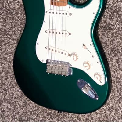 1997 Fender Classic Series '60s Stratocaster electric guitar Sherwood  green image 11