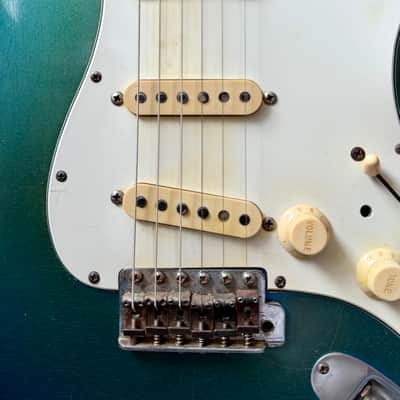 Fender Stratocaster 1966 - refin Lake Placid Blue image 4