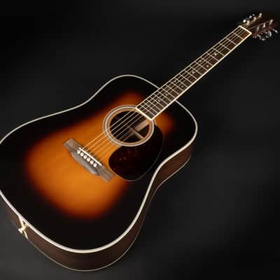 2022 Martin D-35 Standard Reimagined - 1935 Sunburst | USA All Solid Dreadnought Acoustic Guitar 3-Piece Back | OHSC image 5