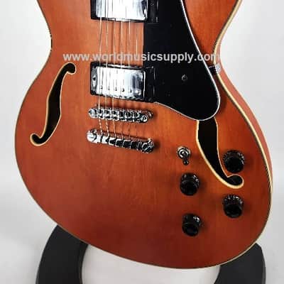 Ibanez Ibanez AS73TTF AS Artcore Electric Guitar - Tangerine Flat image 3