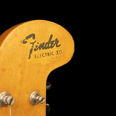 Fender Electric XII 3-Tone Sunburst 1966 image 15
