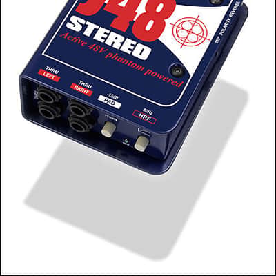 Radial J48 Stereo Phantom Powered Active Direct Box image 3