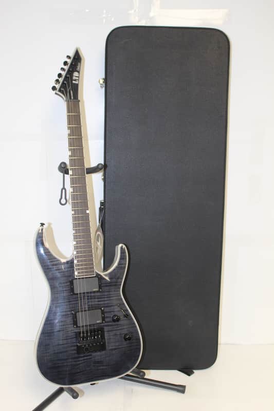 ESP LTD MH-1000 Evertune - See Thru Black image 1