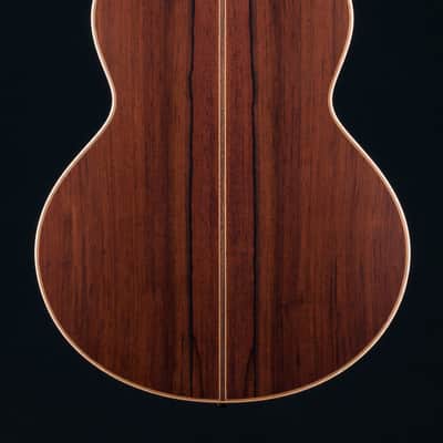 Lowden S-50 Madagascar Rosewood and Adirondack Spruce with Bevel and Leaf Inlays Used (2023) image 5
