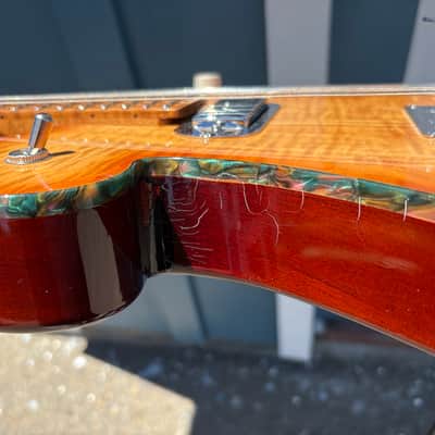 Bigsby 1949 Standard Inspired Tele Roasted Maple Strat Neck Replica Firebird 2025 - Nitro Cellulose Lacquer image 14