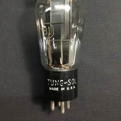 TUNG-SOL TYPE 81 Coke Bottle POWER RECTIFIER VACUUM TUBES USA Tested M.7460-D image 1