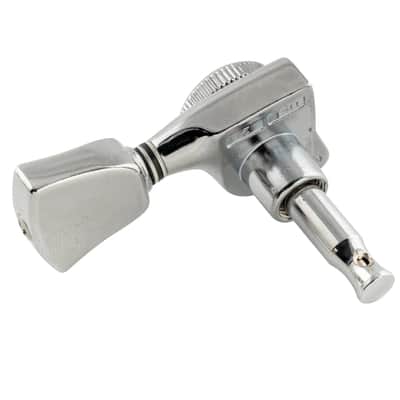 Brio 3x3 Locking Tuners 18:1 Ratio • Full Sealed Locking Machine Heads - Chrome image 7
