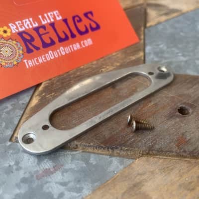 Real Life Relics Nickel Telecaster® Neck Pickup Ring   [AB6] image 2