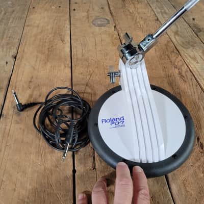 Roland  PD-7 7" with cymbal stand & Cable image 2