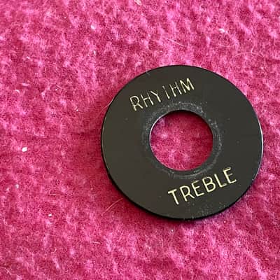 vintage Gibson 1970's 1974 1972 switch ring poker chip for Les Paul Custom paf switchcraft  usa 1968 1969 1971 1973 image 2
