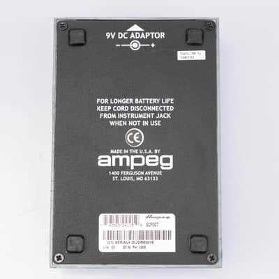 Ampeg Sub-Blaster SCPOCT Bass Octave Effects Pedal w/ Box & Manual #55473 image 11
