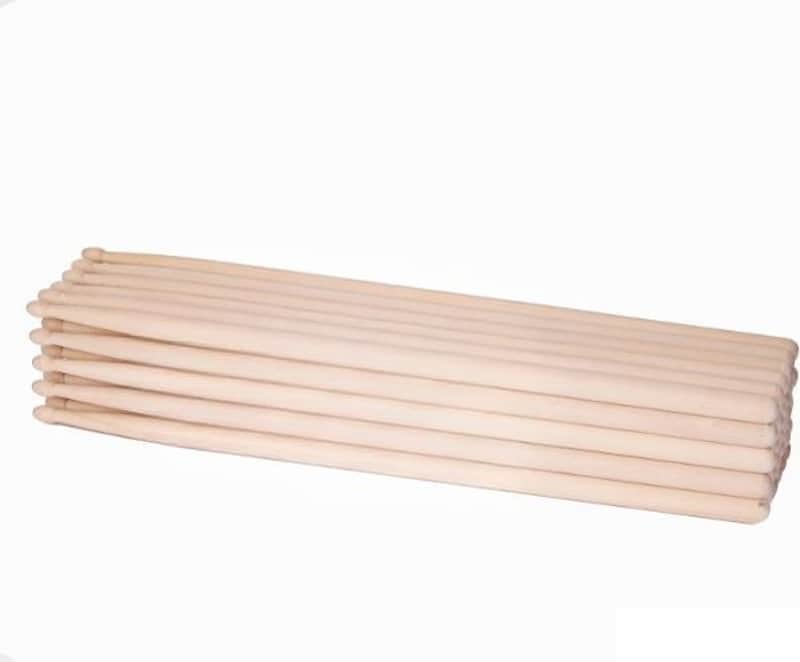 Drum Sticks，7A Drumsticks, 15 Pairs Classic Maple Wood Tip Drum Sticks for Acoustic Drum and Electronic Set, Professional Musical Instrument Percussion Accessories image 1