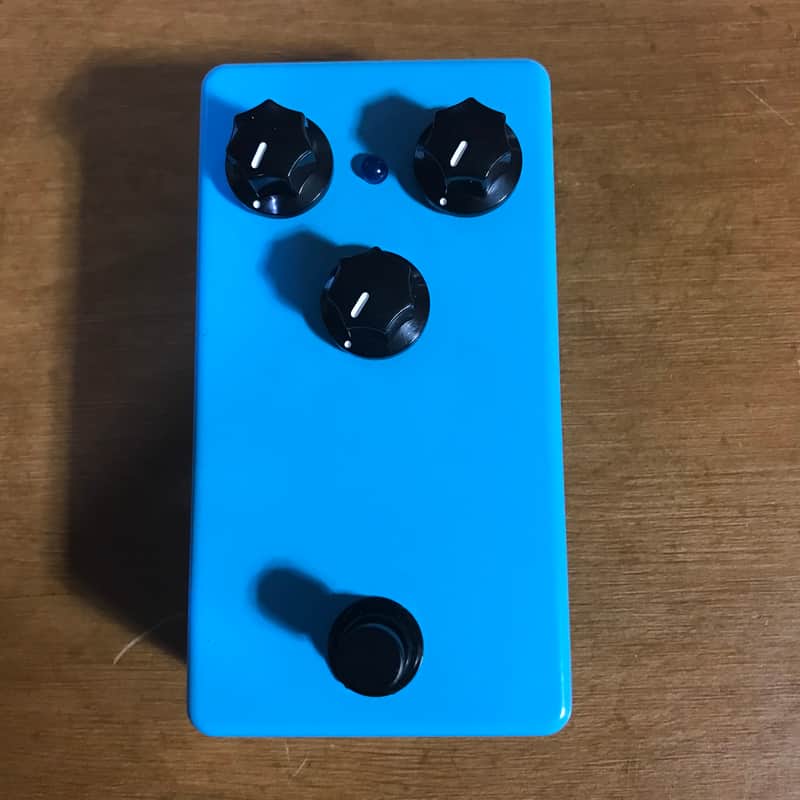 PedalPCB Pro-10 Blue Overdrive 2022 - Matte Light Blue / Black image 1