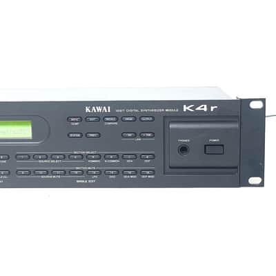 Kawai K4R w/ Rack Ear, Universal power supply & New internal battery Rare16-bit digital synthesizer module rack mount image 4