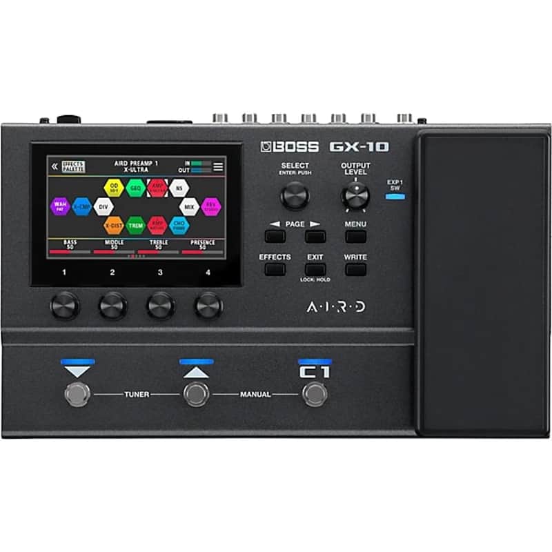 BOSS GX-10 Guitar Effects Processor 2024 - Black image 1