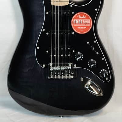 Squier Affinity Series Stratocaster FMT HSS, Maple FB, Black Burst image 7