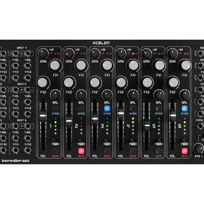Boredbrain Music Xcelon Stereo Voltage-Controlled Mixer image 2