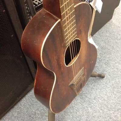 Cowboy Loye Parlor acoustic guitar 1930's rare vintage old antique image 8