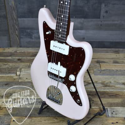 Pre-Owned Fender Limited Edition American Professional Jazzmaster Rosewood - Shell Pink with Hard Shell Case image 12