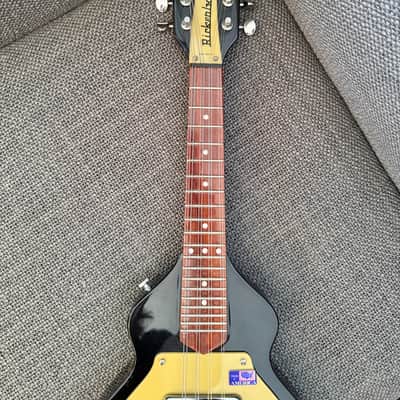Rickenbacker Mandolin Model 5002 V58 Jet Glo Black rare electric cavaquinho image 13