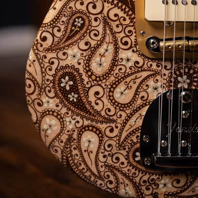 Fender Custom Shop Ron Thorn Masterbuilt Jazzmaster Electric Guitar - Melvina Lace NAMM Guitar 2021 image 8