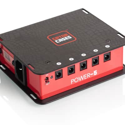Gator Power-5 Effects Pedal Power Supply with 5 Isolated Outputs image 2