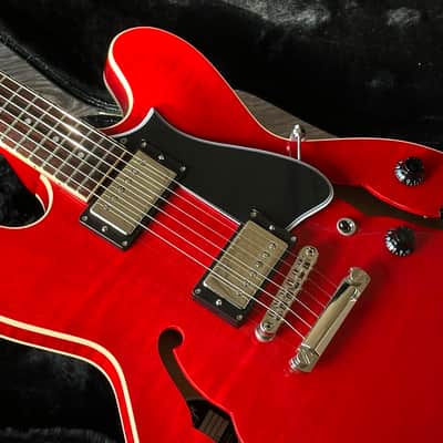 2025 The Heritage H535 Trans Red Flamed Maple Body image 2