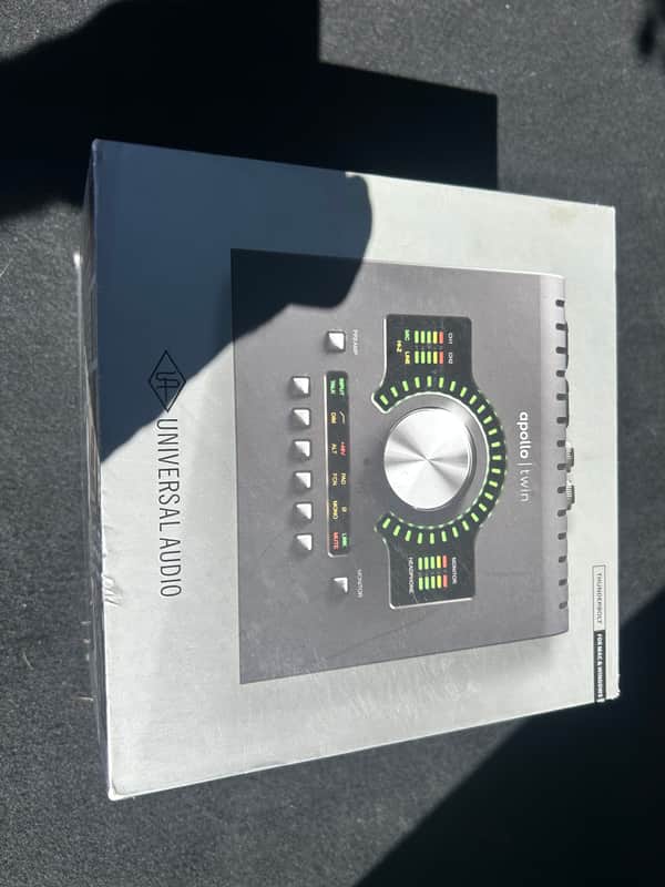Universal Audio Apollo Twin DUO MKII Thunderbolt Audio Interface 2019 - Present - Dark Grey mint in the box image 1