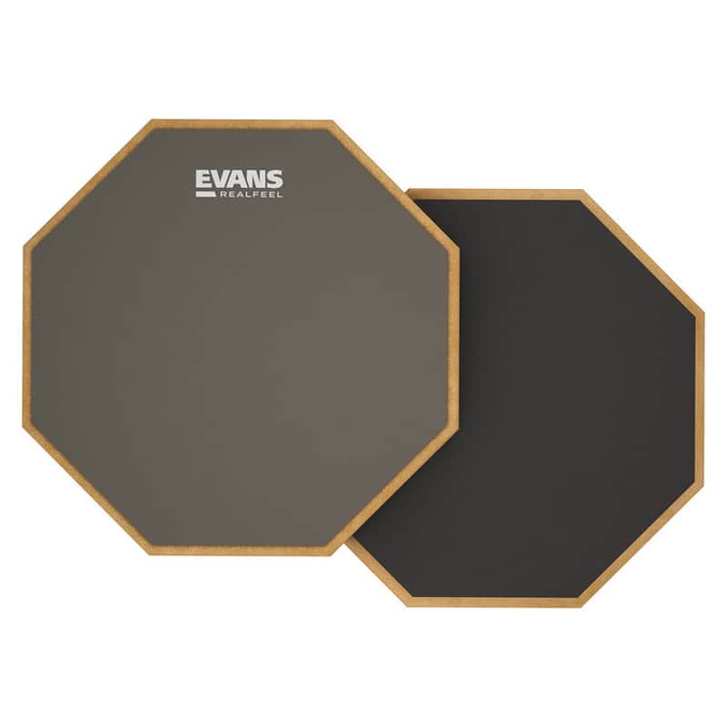 Evans RF12D RealFeel Practice Pad 2-Sided 12 inch image 1