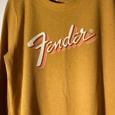 Fender Womens shirt - Yellow and pink XL image 2