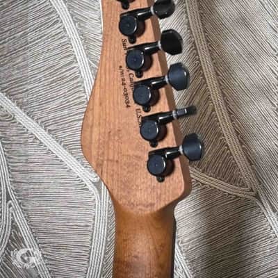 Schecter USA Sunset Custom-II HSS 2024 - Ocean Blue Burst Satin image 9